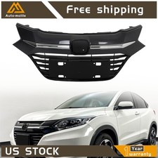 NEW For Honda HR-V HRV 2016 2017 2018 Front Bumper Upper Grille ABS Plastic