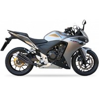 Ixil Hyperlow Black XL Auspuff Passend FüR Honda CBR 500 RA ABS 2013-2015