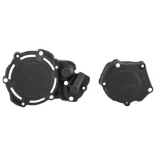 Acerbis X-Power Ignition Clutch Cover Kit Black For YAMAHA YZ250 2006-2021