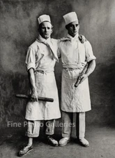 1950/91 Vintage IRVING PENN Pastry Cooks Chefs Paris Baker Quadritone Photo Art
