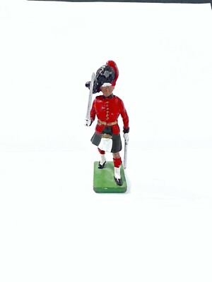 W Britain Ltd CEREMONIAL BLACK Watch Officer 1990 (133)