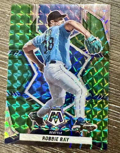 2022 Mosaic Green Prizm Kyle Hendricks Alex Kirilloff Robbie Ray Nick Allen RC - Picture 3 of 5
