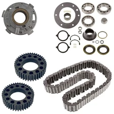 4WD NP273D Transfer Case Rebuild Kit w/ Bearings Seals Chain Pump Sprocket