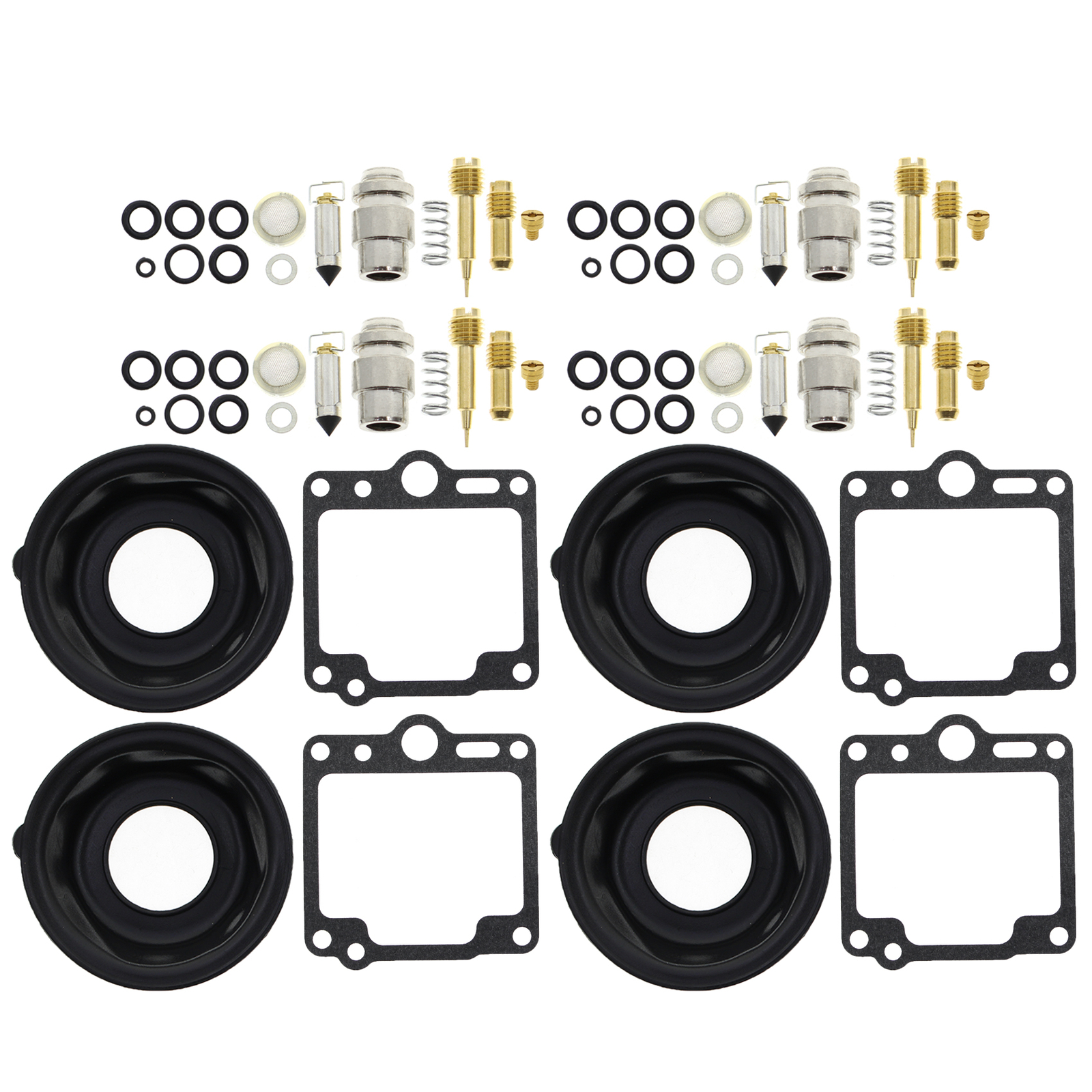 KIT DE RÉPARATION Carburateur Pour Yamaha XJ700X 1985-1986 Maxim X Carb - Foto 3