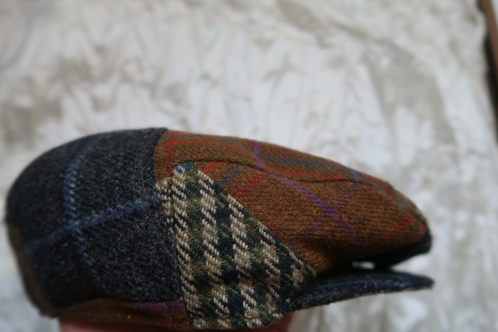 Hackett Tweed Flat Cap patchwork Size S - image 8