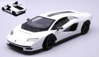 Welly 1/24 Lamborghini Countach Lpi 800 4 Weiss Statisches Modell Diecast