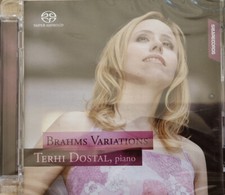 Brahms Variations CD. Terhi Dostal, Klavier. Selten | Signiert möglich | NEU | 
