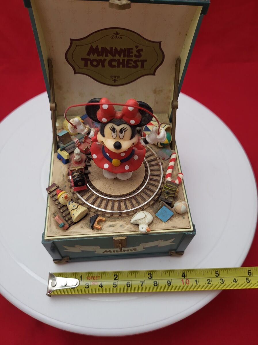 schmid MINNIE´S TOY CHEST MUSIC BOX-