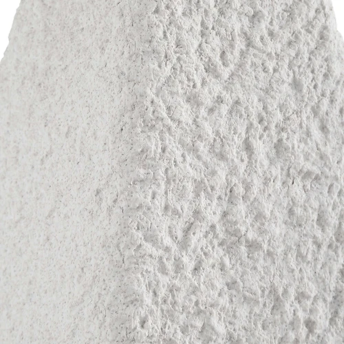 SORA CONTEMPORARY SANDSTONE BASE SEEDED GLASS TOP ACCENT END DRINK TABLE 24912 - Picture 5 of 6