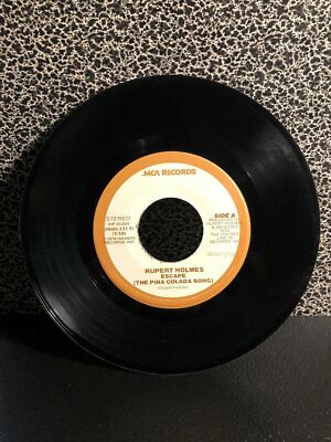 1979 RUPERT HOLMES 45RPM 7  Single MCA Records  Escape (The Pina...)  (J155)