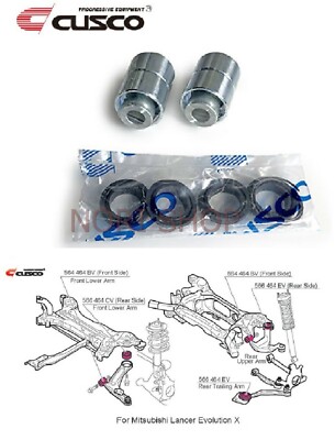 CUSCO Pillowball Bushing Rear Upper Arm REAR side For Lancer Evolution 10 CZ4A
