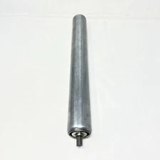 Frantz 1.9" OD x 16" Conveyor Gravity Roller 1/2" Hex Axle Made in USA Free Ship