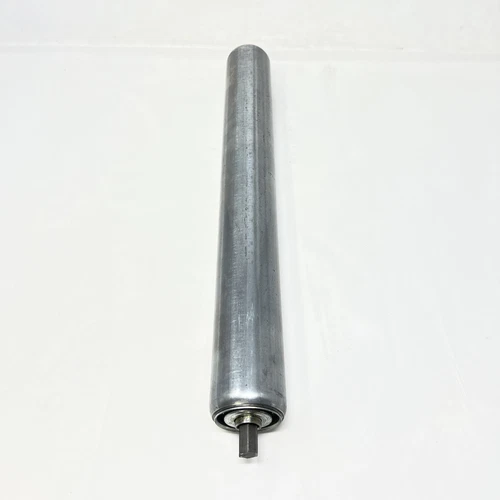 Frantz 1.9" OD x 16" Conveyor Gravity Roller 1/2" Hex Axle Made in USA Free Ship