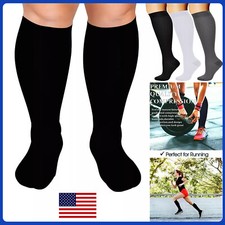 Compression Socks Stockings Women Men Knee High Medical 20-30 mmHG S/M-X/XL/XXL