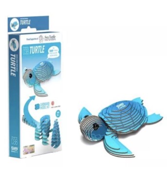 EUGY Schildkröte 3D Basteln Karton Modellbausatz #038