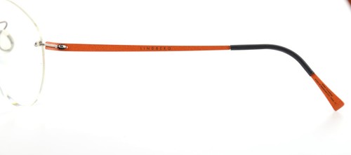 LINDBERG Brille Modell 2110 47 T61 135 Col. U39 Spirit Titanium Orange Randlos - Picture 14 of 21