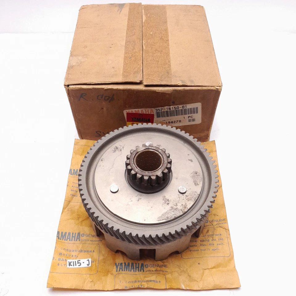 YAMAHA YL2C C CM L5T L5TA puede adaptarse a YB100 ENGRANAJE ACCIONADO PRIMARIO P/N 357-16150-01 Foto 2 de 4