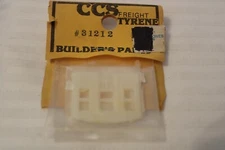 HO Scale Cannonball, CCS, Styrene Coach Car End, 1 Pair, #31212 BNOS