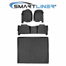 SMARTLINER Custom Fit Floor Mats Cargo Trunk Liner Set OEM 2007-2008 Tahoe Yukon