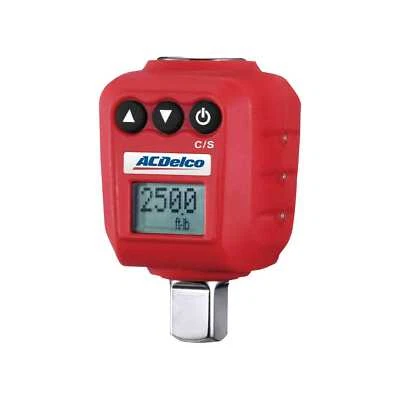 ACDELCO TOOLS ACDelco ARM602-4A 1/2" Heavy Duty Digital Torque Adapter 33.9-339 Nm Buzzer LED