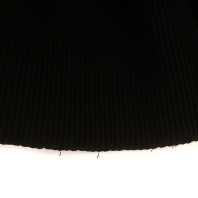 Enfold 24SS pleated wave skirt PLEAT long maxi length 38 M black 