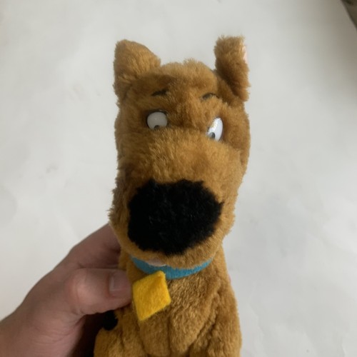 Vtg Warner Bros. Scooby Doo Dog Plush Collar 14” Stuffed Animal Sitting - Picture 8 of 17