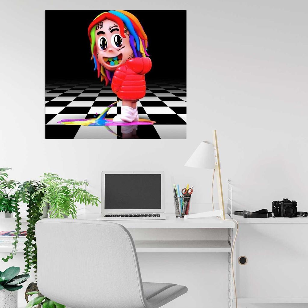 限定マット額装品/エキシビジョン限定06/バーマン 559264 6ix9ine 