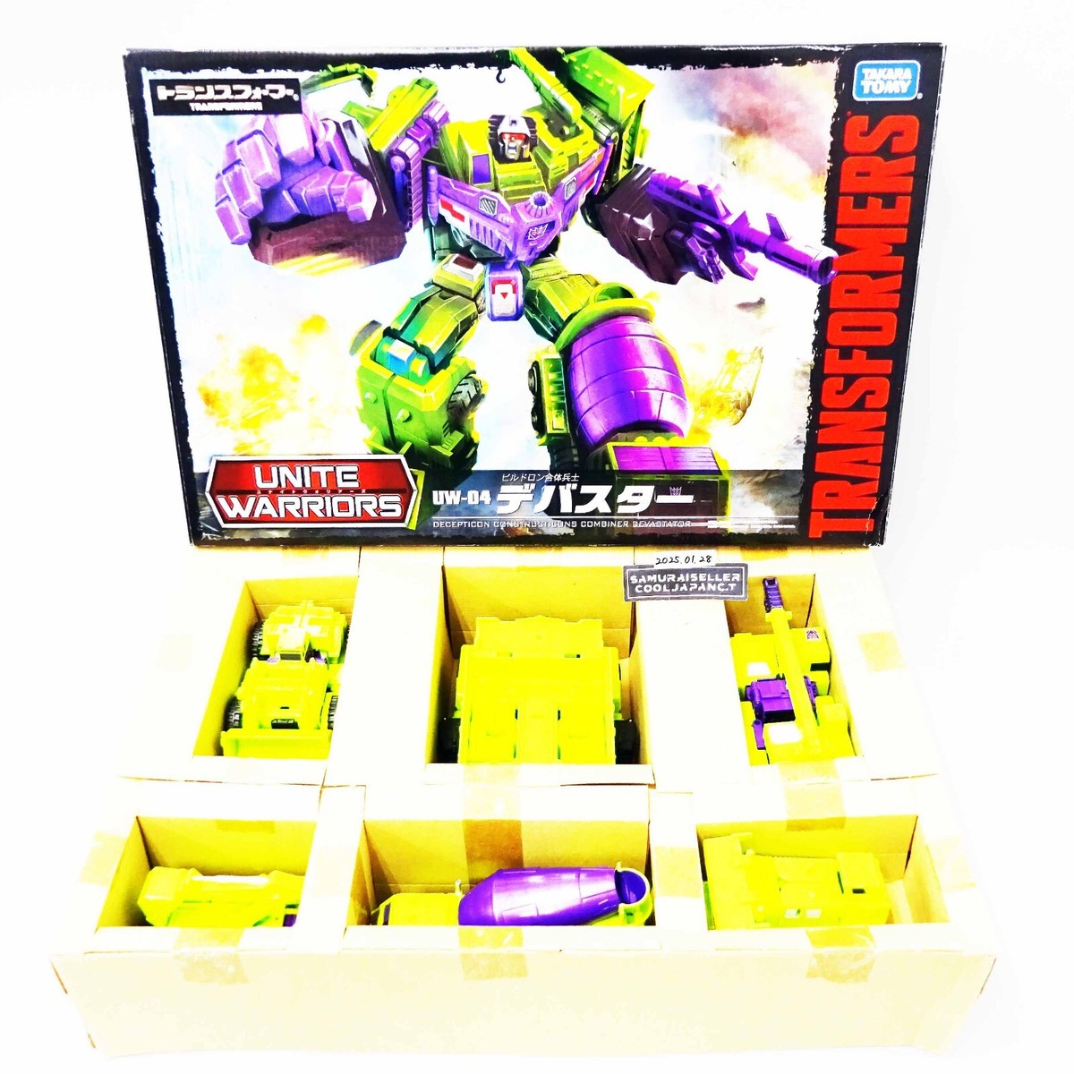 Transformers Unite Warriors Devastator UW-04 Takara Tomy Action 