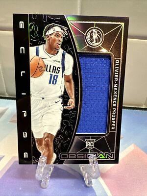 2023-24 Panini Obsidian Olivier-Maxence Prosper Eclipse Rookie Patch /249 RC