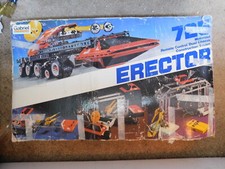 Gabriel Erector set 725 - lots of pieces but Not Complete