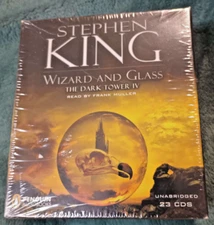 Stephen King THE DARK TOWER IV "WIZARD AND GLASS" Audio Book 23 CDs - BRAND NEW