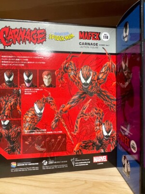 MAFEX No.088 Venom & No.118 Carnage Comic Versions Restocking Late