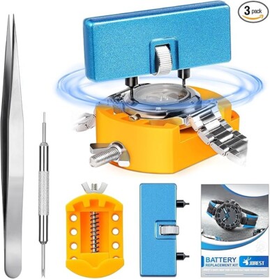Herramienta De Reemplazo De Bateria De Reloj Kit Para Quitar Y Abrir La Caja