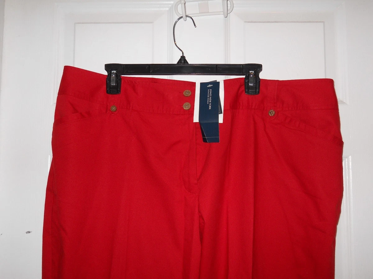 Jones new york 2025 signature petite stretch pants