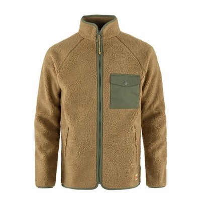 Fjallraven Vardag Pile Fleece Buckwheat Brown / Laurel Green