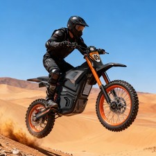 2500W HIGH-POWER ELECTRIC DIRT BIKE 48V 21AH MOTORCYCLE OFF-ROAD TRAIL FOR ADULT