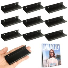 Vinyl Wall Mount 9 Pack, Metal Vinyl Shelf Minimalist Record Display Your Fav...