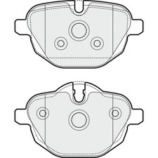 Brake Pads Set For BMW X3 F25 xDrive 35i Rear Apec Blue 34206877648 34206879857