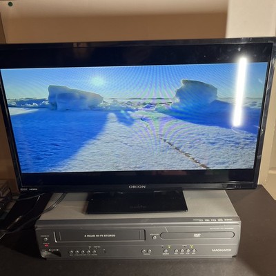 Magnavox dv225mg9 VCR/DVD Combo Player - Tested & Works No Remote
