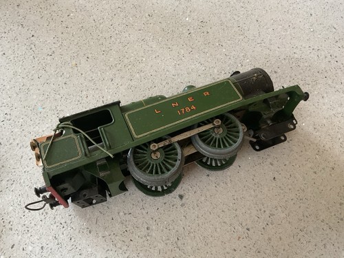 VINTAGE HORNBY SPUR O GRÜN/SCHWARZ ZUG LNER 1784 LOKGEHÄUSE ERSATZTEILE/REPARATUR | Condition: Used