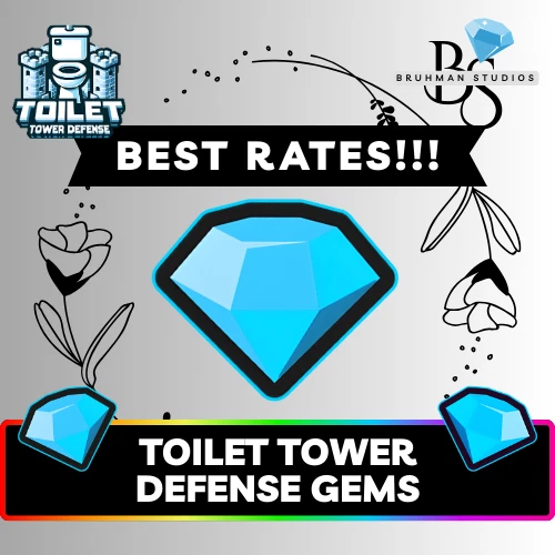 ONLINE 🟢 | Toilet Tower Defense | TTD | Thousands Millions Gems Bulk - CHEAP