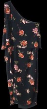 BNWT/MISSGUIDED/Ladies/Women's Floral Sleeveless Side Split Dress - Size 8