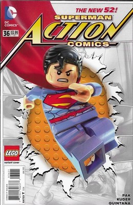 Superman Action Comics No.36 / 2015 Lego Variant Cover Edition / The New 52!