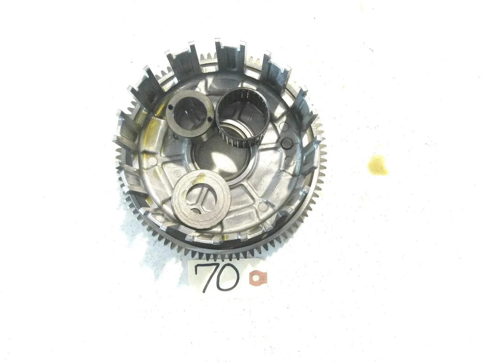 1999 Kawasaki ZX6R OEM Clutch Basket with Gear, 99 ZX 600 Ninja B2924