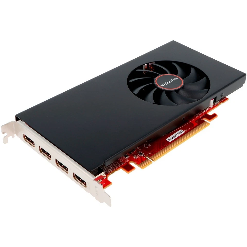 VisionTek AMD Radeon RX 550 Graphic Card - 4 GB GDDR5 - Full-height (901459) - Image 2 of 4
