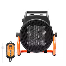 Greenhouse Heater with Thermostat, 3-Speed Setting Small Grow Tent Heater, 1500-