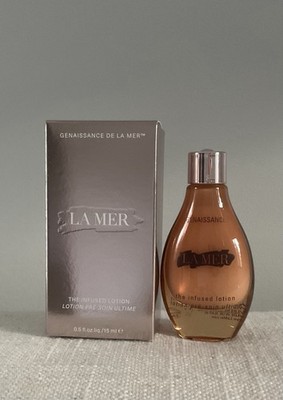NIB La Mer Genaissance The Infused Lotion Travel Sz 0.5 oz / 15 ml Exp 11/2026