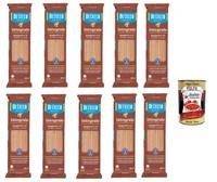 De Cecco Integrale Spaghetti N. 12, Vollkornnudeln, 10X500G+Polpa 400G
