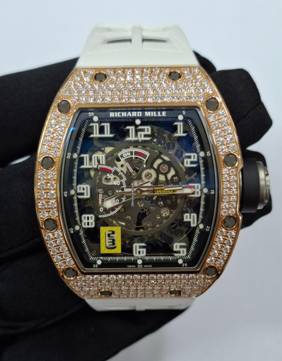 Richard Mille RM 030 with diamonds Rose Gold Preowned 2022
