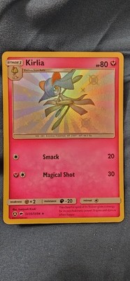 Pokémon TCG Kirlia Hidden Fates Shiny Holo Card SV35/SV94 NM/M Condition